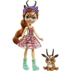 Mattel Enchantimals Gabriela Gazelle Doll (6-in) & Animal Gift 3 to 8 Year Kids